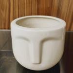 Bisque Ceramic Egyption pot