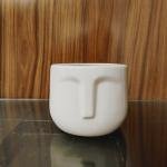 Bisque Ceramic Egyption pot