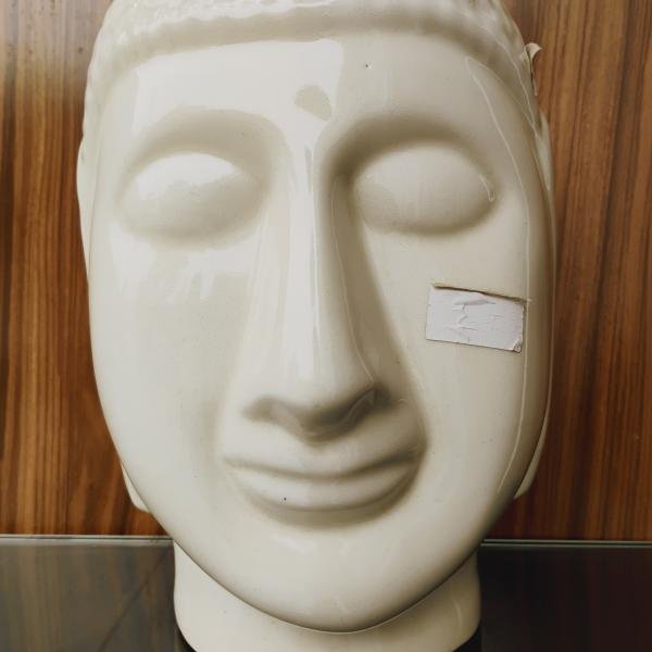 Buddha ceramic pot
