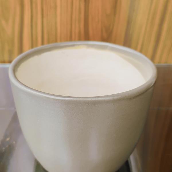 Dark grey Ceramic pot